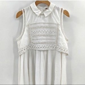 FREE PEOPLE EMBROIDERED TOP